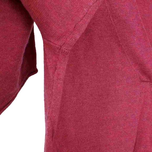 Coldwater Creek Pullover V-neckline Wool Blend Mauve Long Sleeve Sweater Size S - Picture 8 of 9